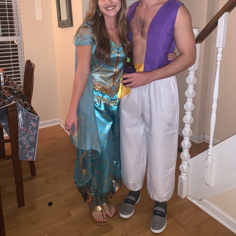 Aladdin and Princess Jasmine costume set